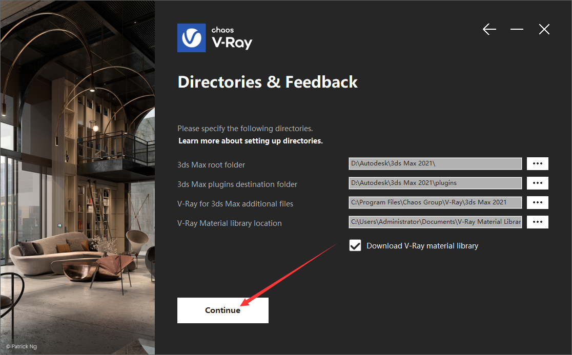 【VR5.2001渲染器】VRay5.2 Next for 3dmax2018-2022 中文破解版安裝圖文教程、破解注冊(cè)方法